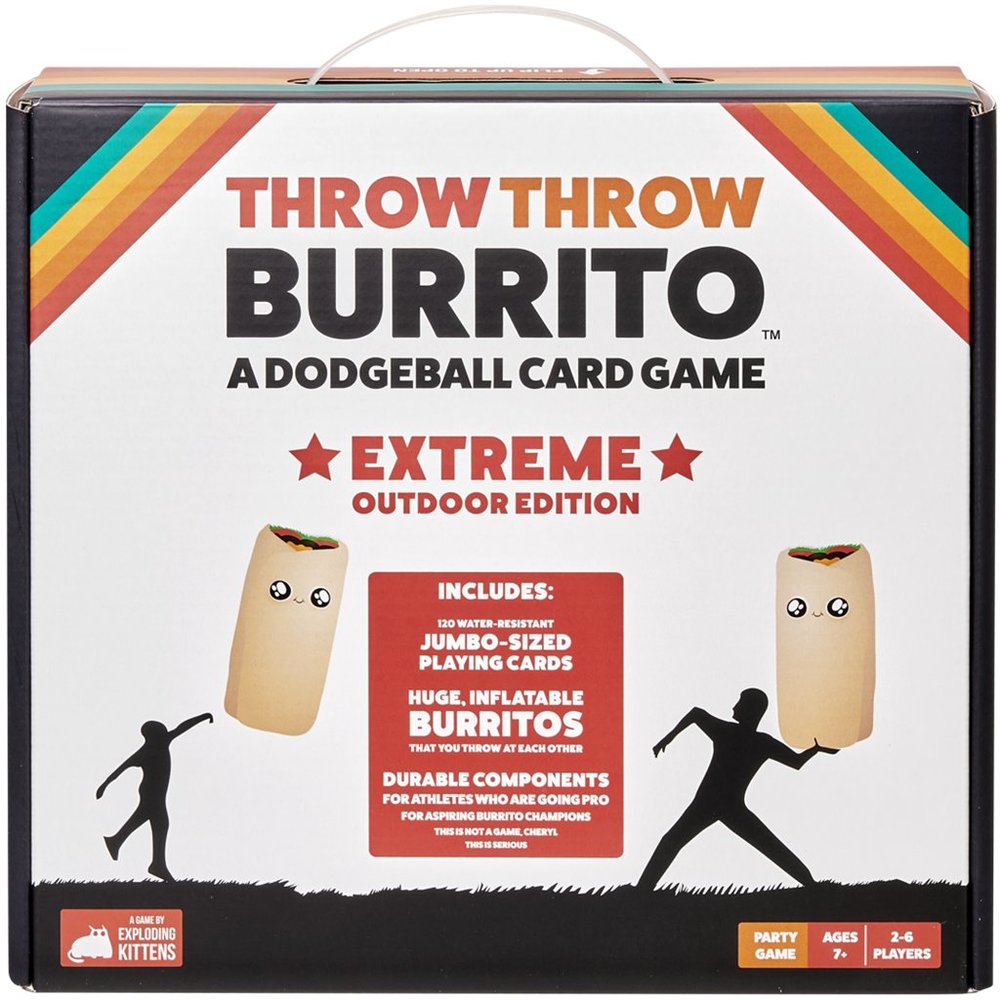 Throw Throw Burrito Extreme Outdoor Edition Party Game by Exploding Kittens, 15
